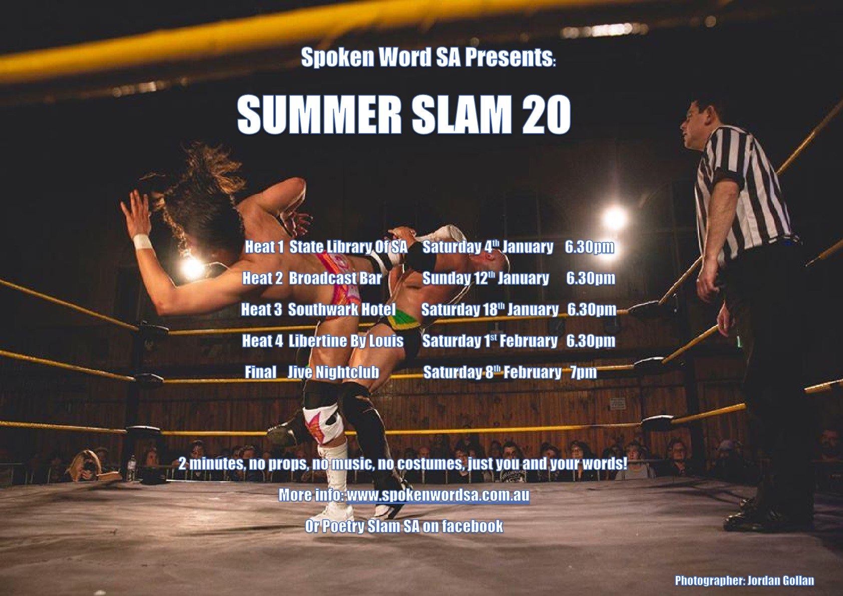 Summer Slam 20 details Spoken Word SA
